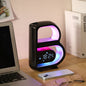 2024 New B-Shaped Blutooth Speaker Multifunctional Smart Music Rhythm