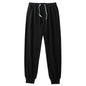 Men's Cotton Sports Casual Pants Drawstring Loose Slimming