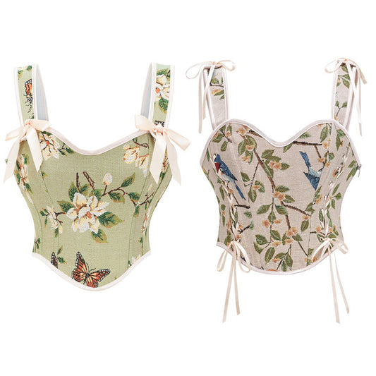 Women's Slim Fit Printed Sexy Vest