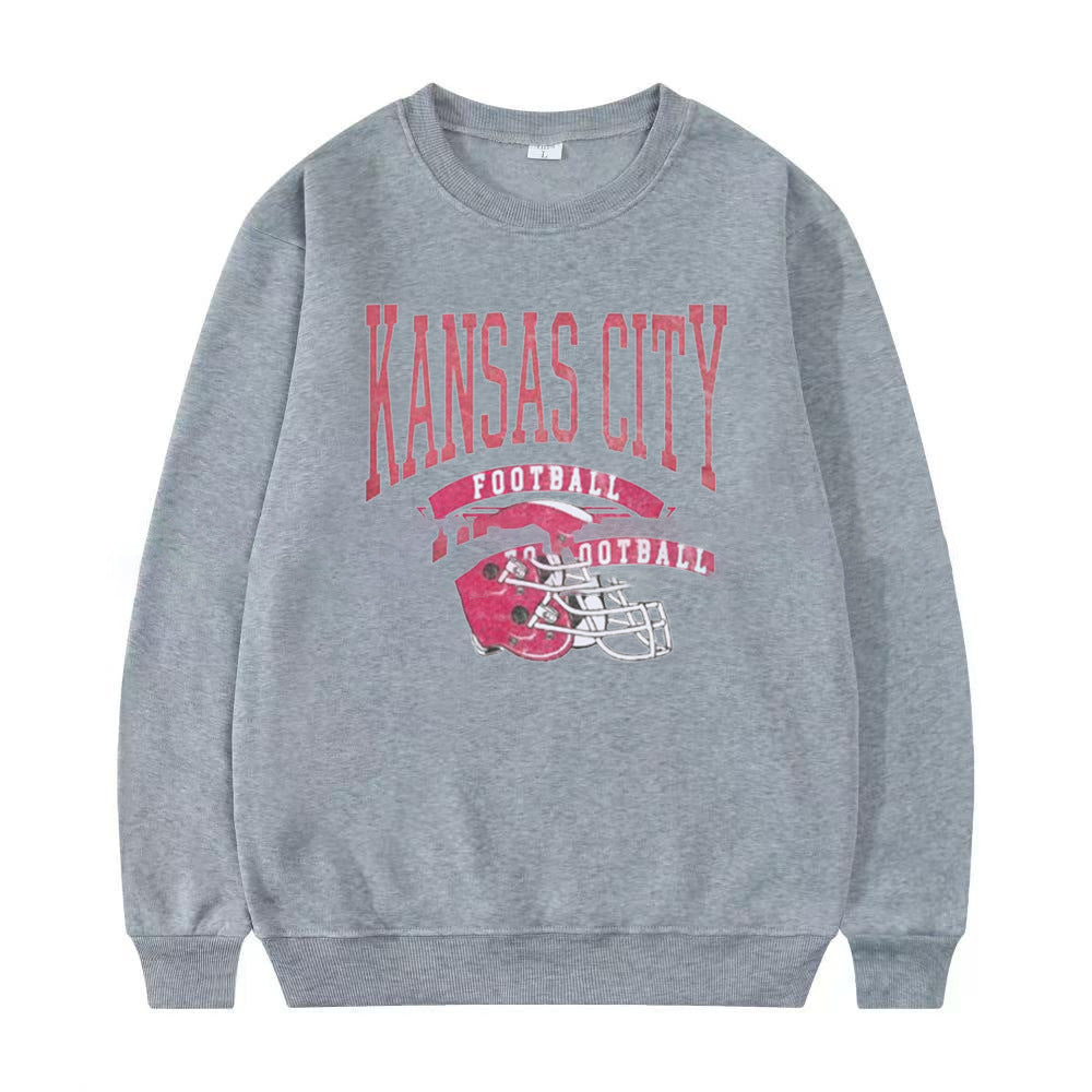 Brushed Hoody Round Neck Men's Sports And Leisure
