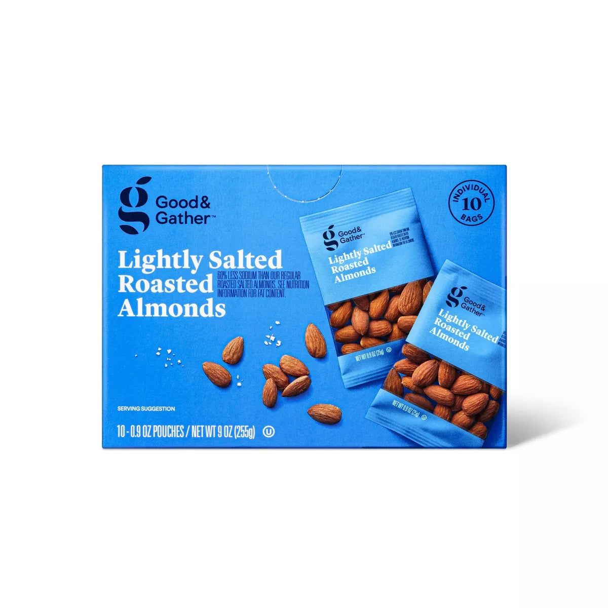 Good & Gather Lightly Salted Roasted Almonds, 10ct.