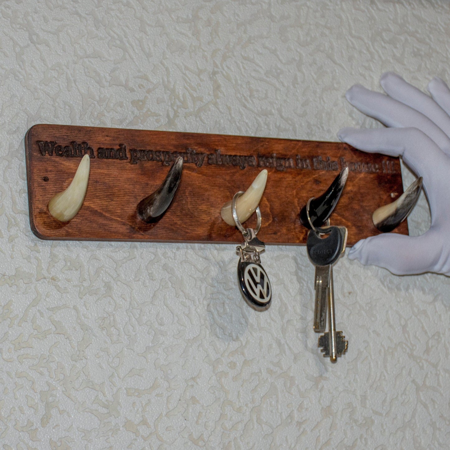 Hanger for Keys / Entryway Wall Key Holder Hook / Key Organizer /