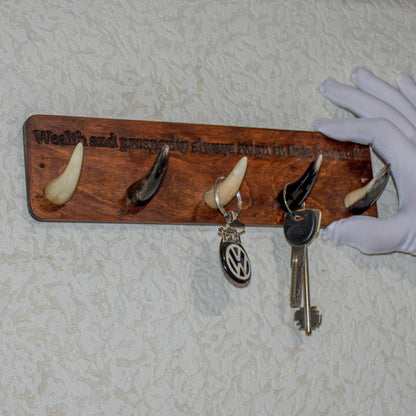 Hanger for Keys / Entryway Wall Key Holder Hook / Key Organizer /