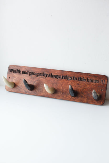 Hanger for Keys / Entryway Wall Key Holder Hook / Key Organizer /