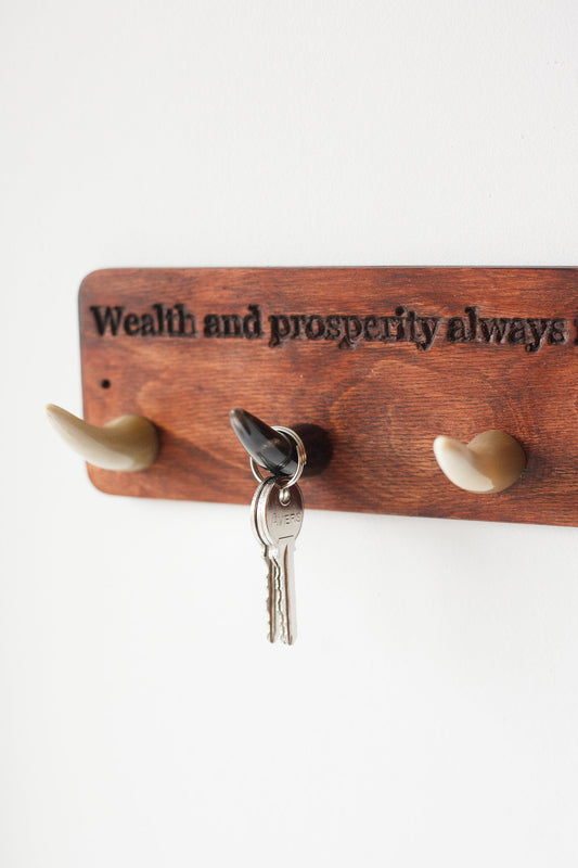 Hanger for Keys / Entryway Wall Key Holder Hook / Key Organizer /