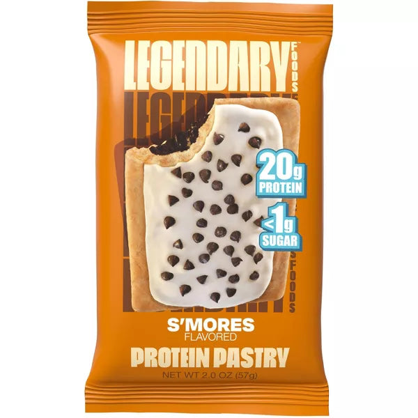 Legendary Foods Gluten Free and Keto Friendly Protein Pastry - S'mores