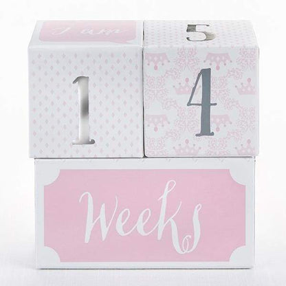 My First Milestone Little Princess Baby Age Blocks