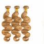 #27 Body Wave 10A Grade #1B/27 Hair BUNDLES with 4x4 CLOSURES & 13x4 F