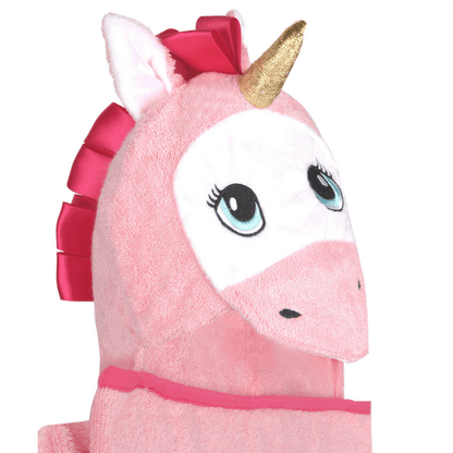 Pink Unicorn Hooded Towel
