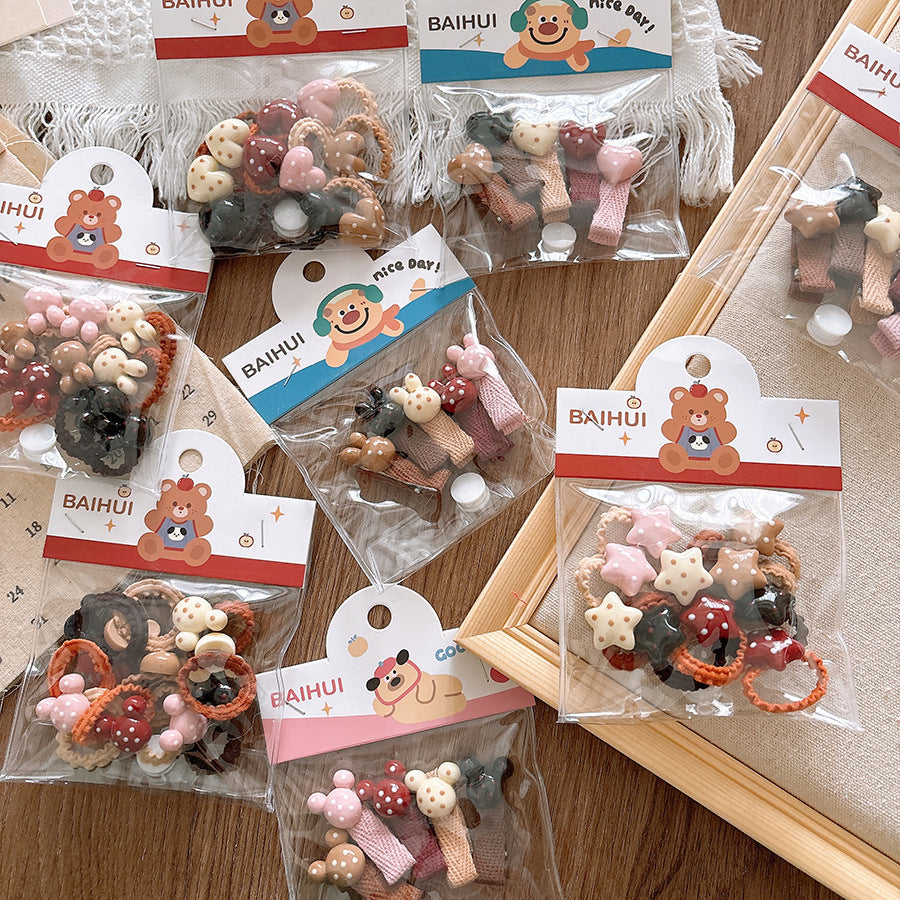 Collection of Versatile Cute Cartoon Small Children’s Star Hair Clip