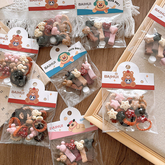Collection of Versatile Cute Cartoon Small Children’s Star Hair Clip