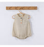 Summer Arrival Baby Unisex Sleeveless Plain Onesies Bodysuits