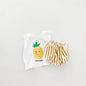 Baby Unisex Fruit Pattern Vest & Striped Pants Sets