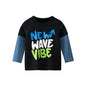 Baby Boy Colorful Slogan Print False Design Long-Sleeved Shirt