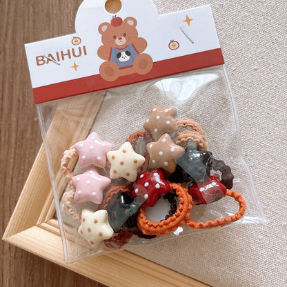 Collection of Versatile Cute Cartoon Small Children’s Star Hair Clip