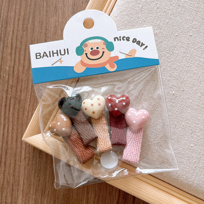 Collection of Versatile Cute Cartoon Small Children’s Star Hair Clip