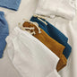 Summer New Arrival Baby Kids Short Sleeves Solid Color T-Shirt And