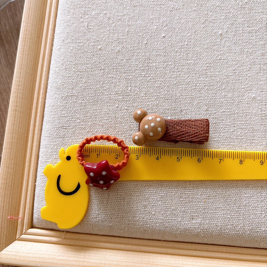 Collection of Versatile Cute Cartoon Small Children’s Star Hair Clip