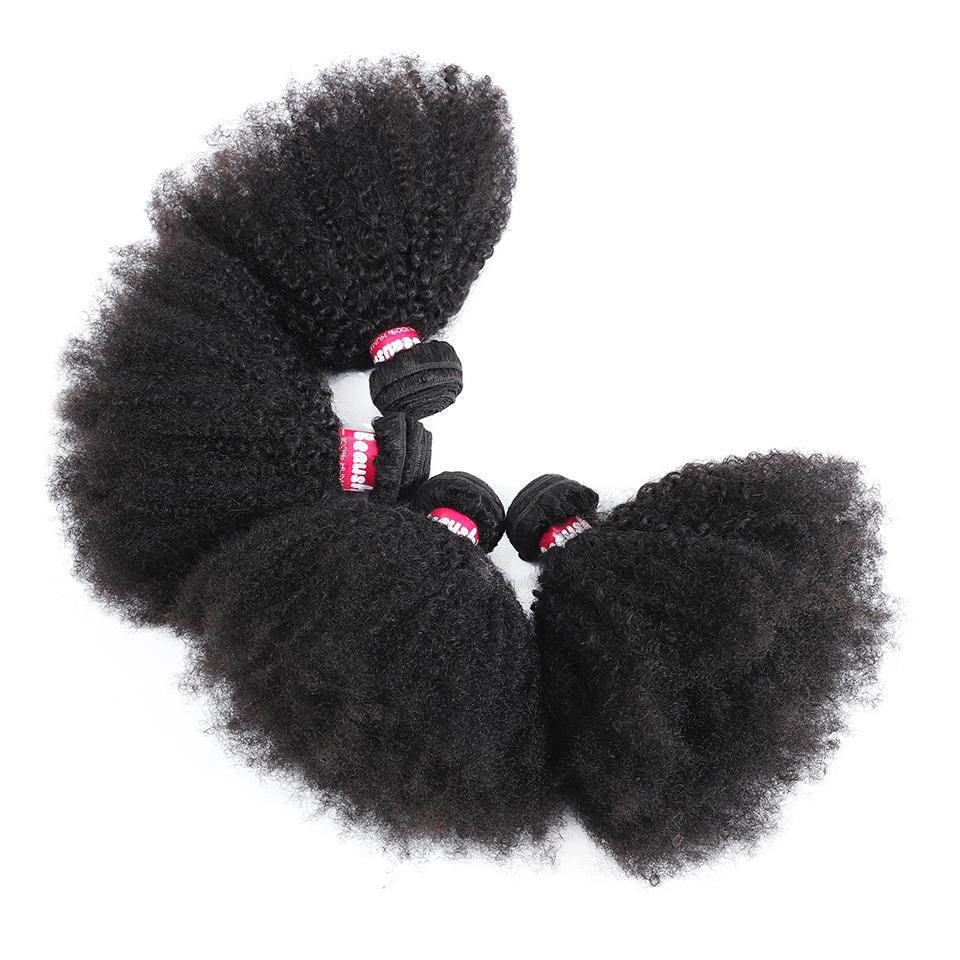 9A Brazilian Afro Kinky Curly Hair Bundles Mink Brazilian Curly Virgin