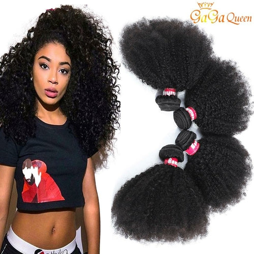 9A Brazilian Afro Kinky Curly Hair Bundles Mink Brazilian Curly Virgin