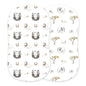Hear Me Roar Lion and Rhinos and Elephants Bamboo Changing Pad