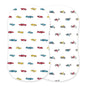 Vintage Muscle Cars and Vintage Motorcycles Bamboo Changing Pad