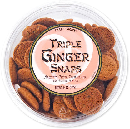 Trader Joe's Triple Ginger Snaps, Cookies, 14 oz.