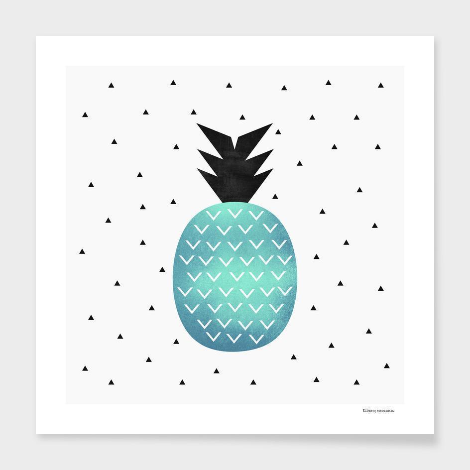Turquoise Pineapple  Frame