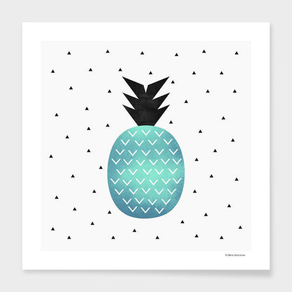 Turquoise Pineapple  Frame
